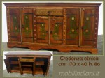 credenza-dipinta-india