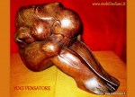 scultura-in-legno-yogi-pensatore