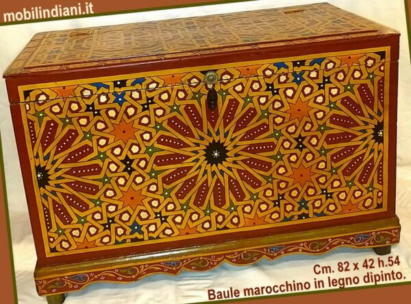 b-055-baule-marocco-legno-dip Baule Marocco dipinto (B-055)
