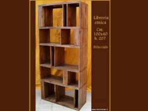 lb-059-libreria-indiana-bifacciale Libreria bifacciale etnica (LB-059)