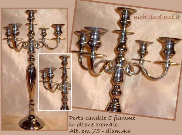 portacandele-5.fiamme.cromato portacandele-5.fiamme.cromato