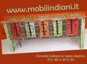 consolle-dipinta-india consolle-dipinta-india