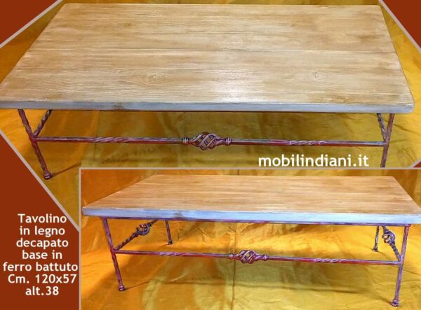 tavolo.legno.e.ferro.decapato tavolo.legno.e.ferro.decapato