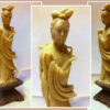 statua-pietra-saponaria-dettaglio